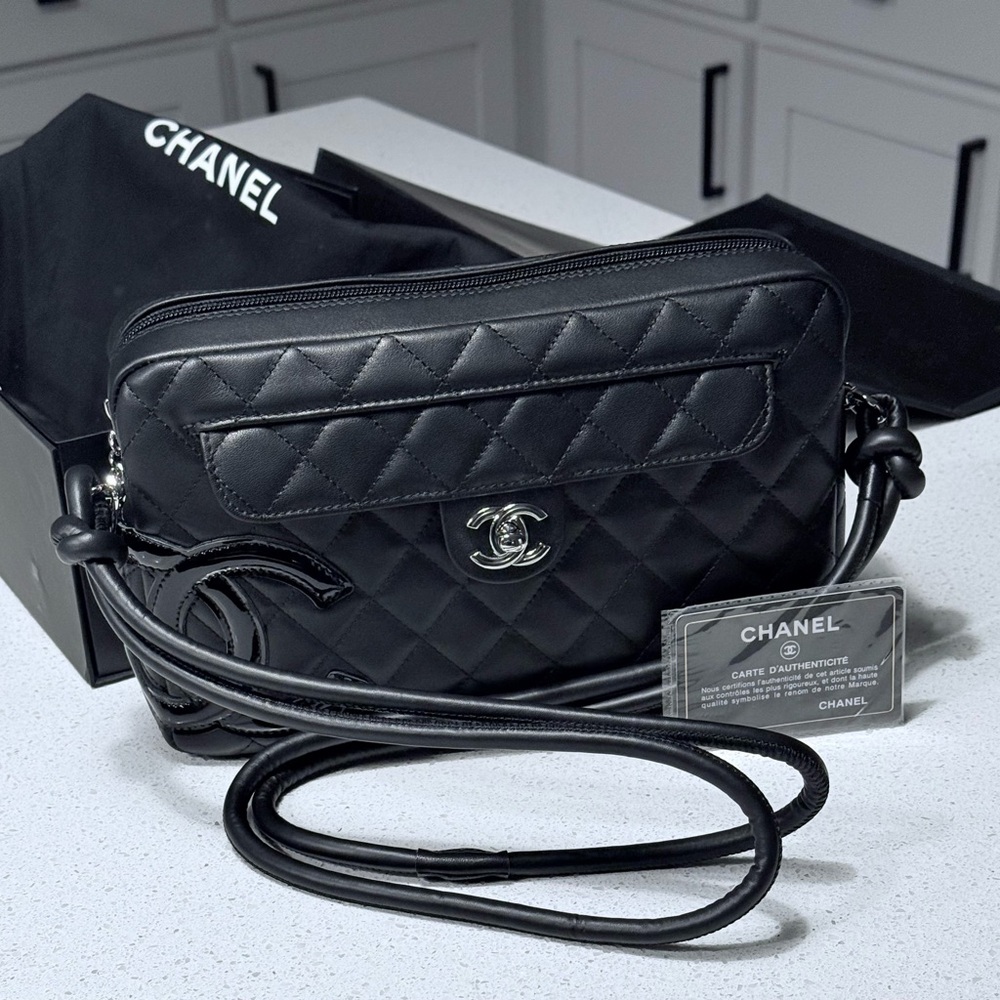 Chanel Elegant Black Crossbody Bag